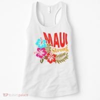 Maui Strong Maui Hawaii Shoreline Wildfire Relief Women's Tank Top thumb 0