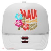 Maui Strong Maui Hawaii Shoreline Wildfire Relief Hat thumb 0