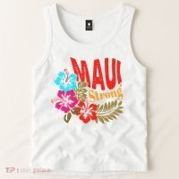 Maui Strong Maui Hawaii Shoreline Wildfire Relief Tank Top thumb 2