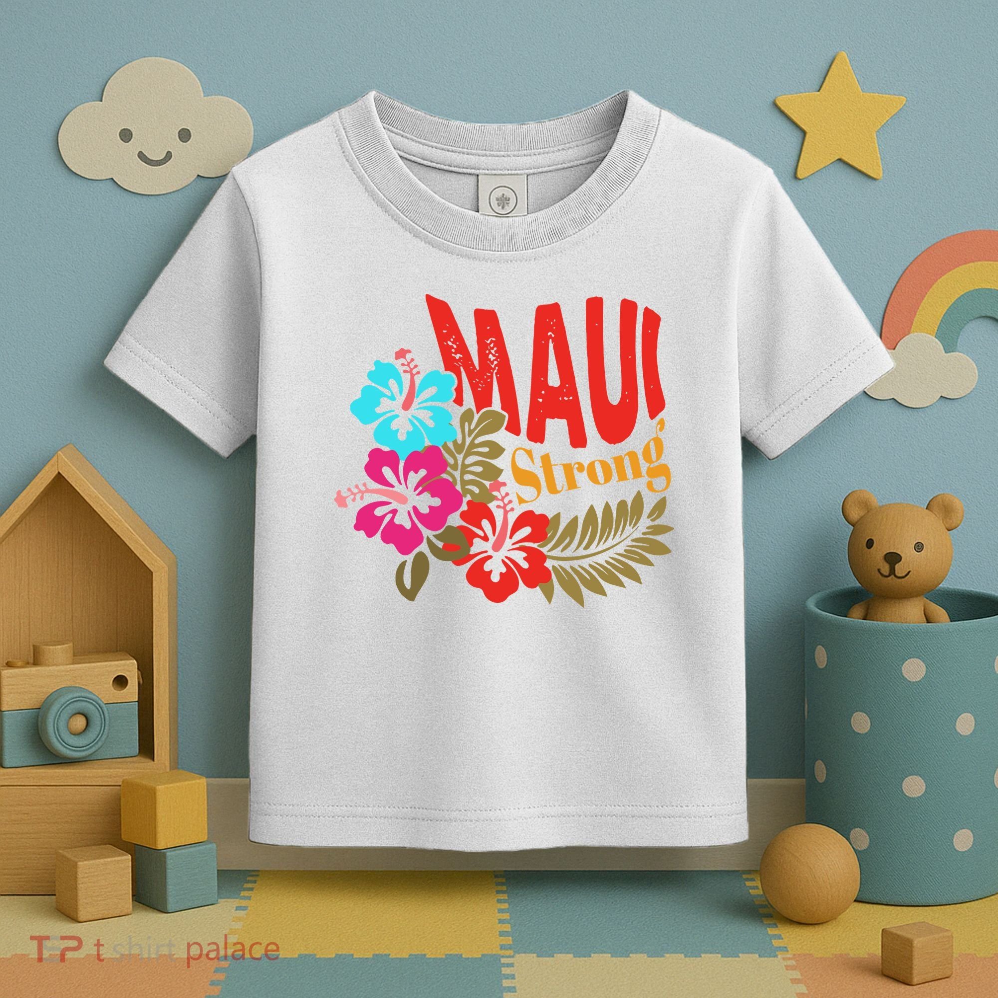 Maui Strong Maui Hawaii Shoreline Wildfire Relief Toddler T-Shirt