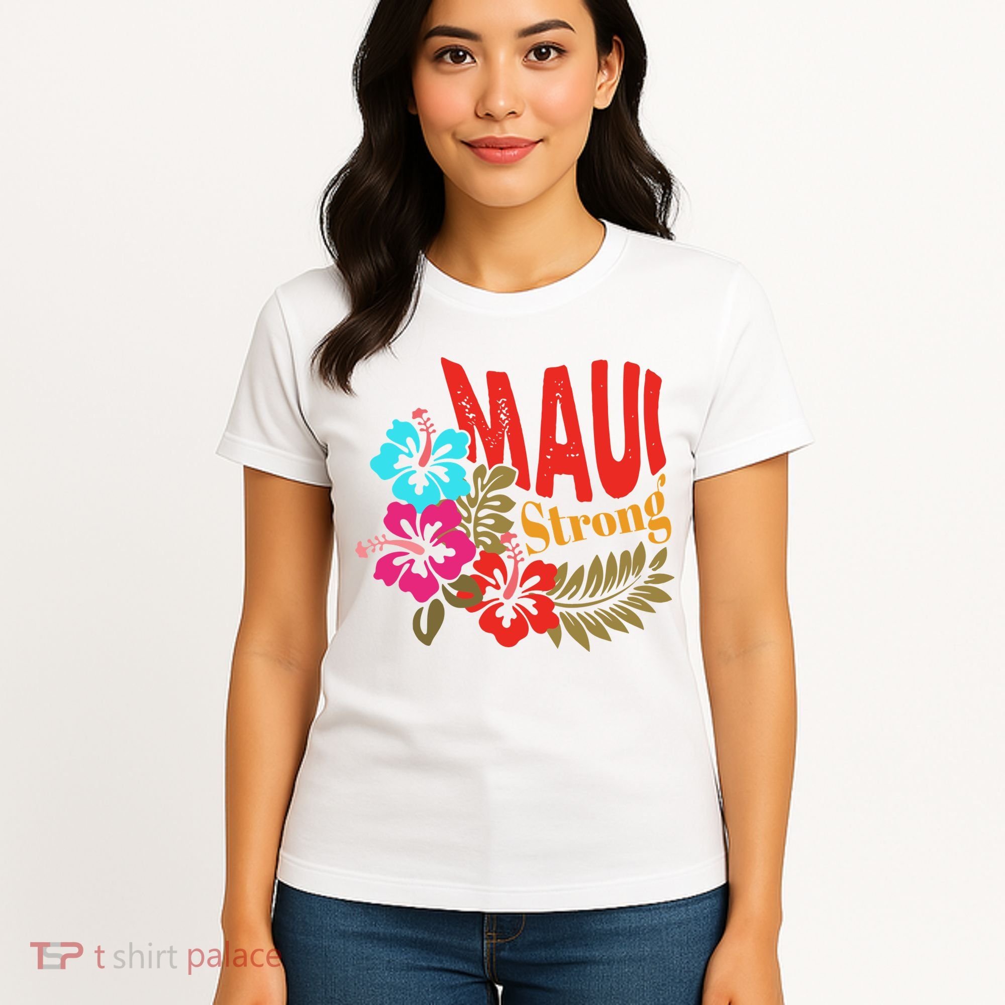 Maui Strong Maui Hawaii Shoreline Wildfire Relief Women's T-Shirt