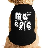 Make Some Magic Halloween Doggie Tank thumb 0