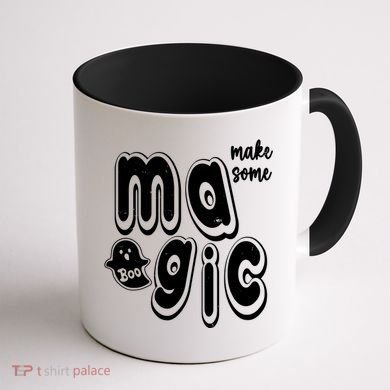 Make Some Magic Halloween Coffee Mug back