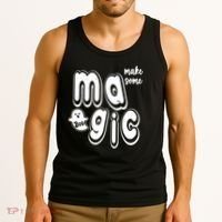 Make Some Magic Halloween Tank Top thumb 3