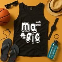 Make Some Magic Halloween Tank Top thumb 4