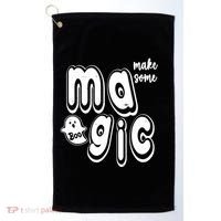 Make Some Magic Halloween Golf Towel thumb 0