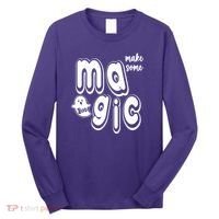 Make Some Magic Halloween Long Sleeve Shirt thumb 0