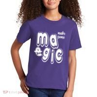 Make Some Magic Halloween Kids T-Shirt thumb 2
