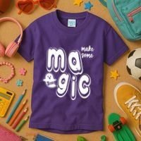Make Some Magic Halloween Kids T-Shirt thumb 3