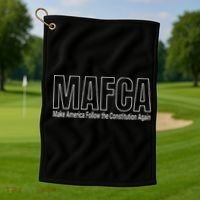 Mafca Satire Maga Common Sense Golf Towel thumb 1