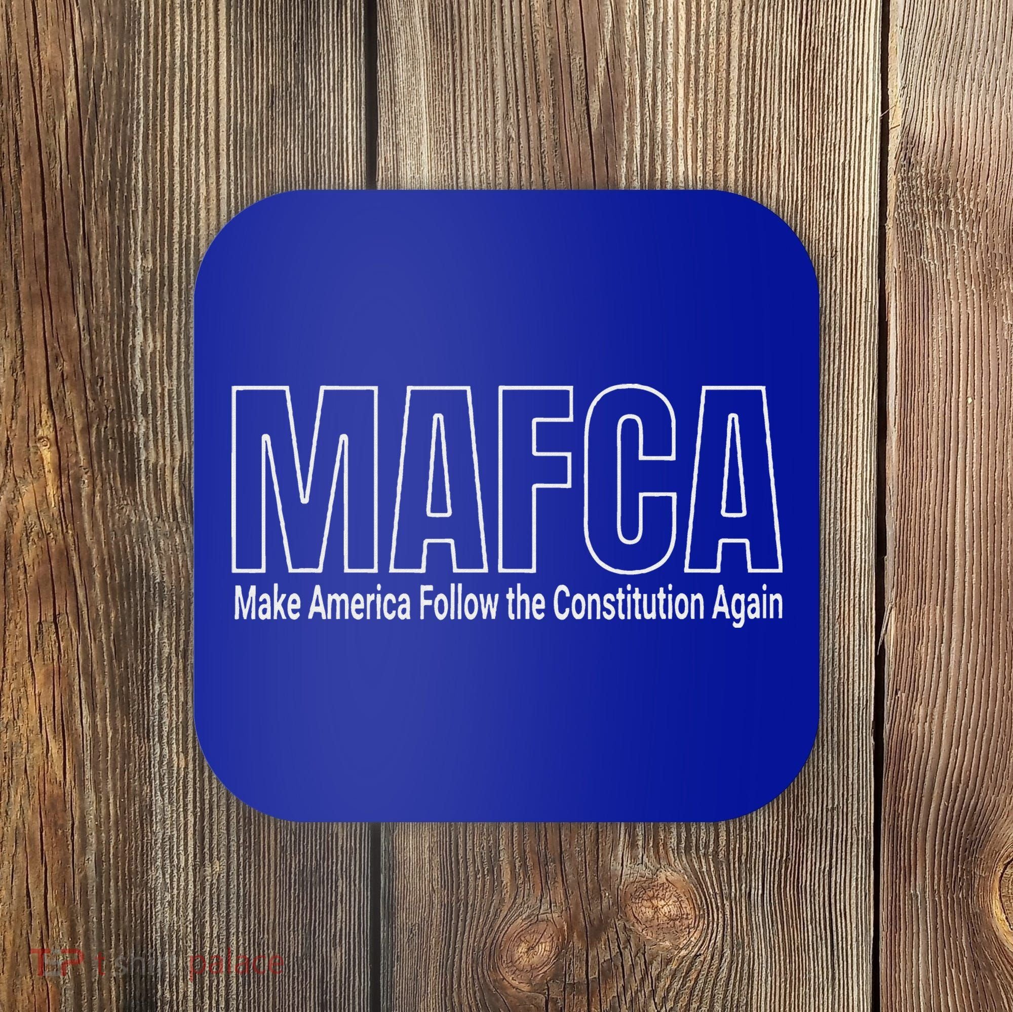 Mafca Satire Maga Common Sense Coaster
