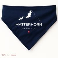 Matterhorn Switzerland Mountains Rock Climbing Hiking USA-Made Doggie Bandana thumb 0