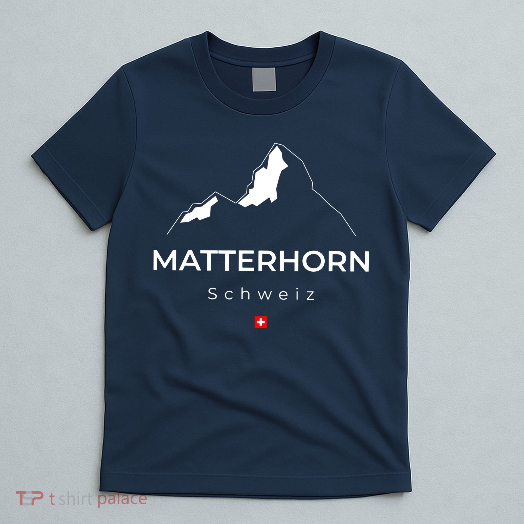Matterhorn Switzerland Mountains Rock Climbing Hiking T-Shirt