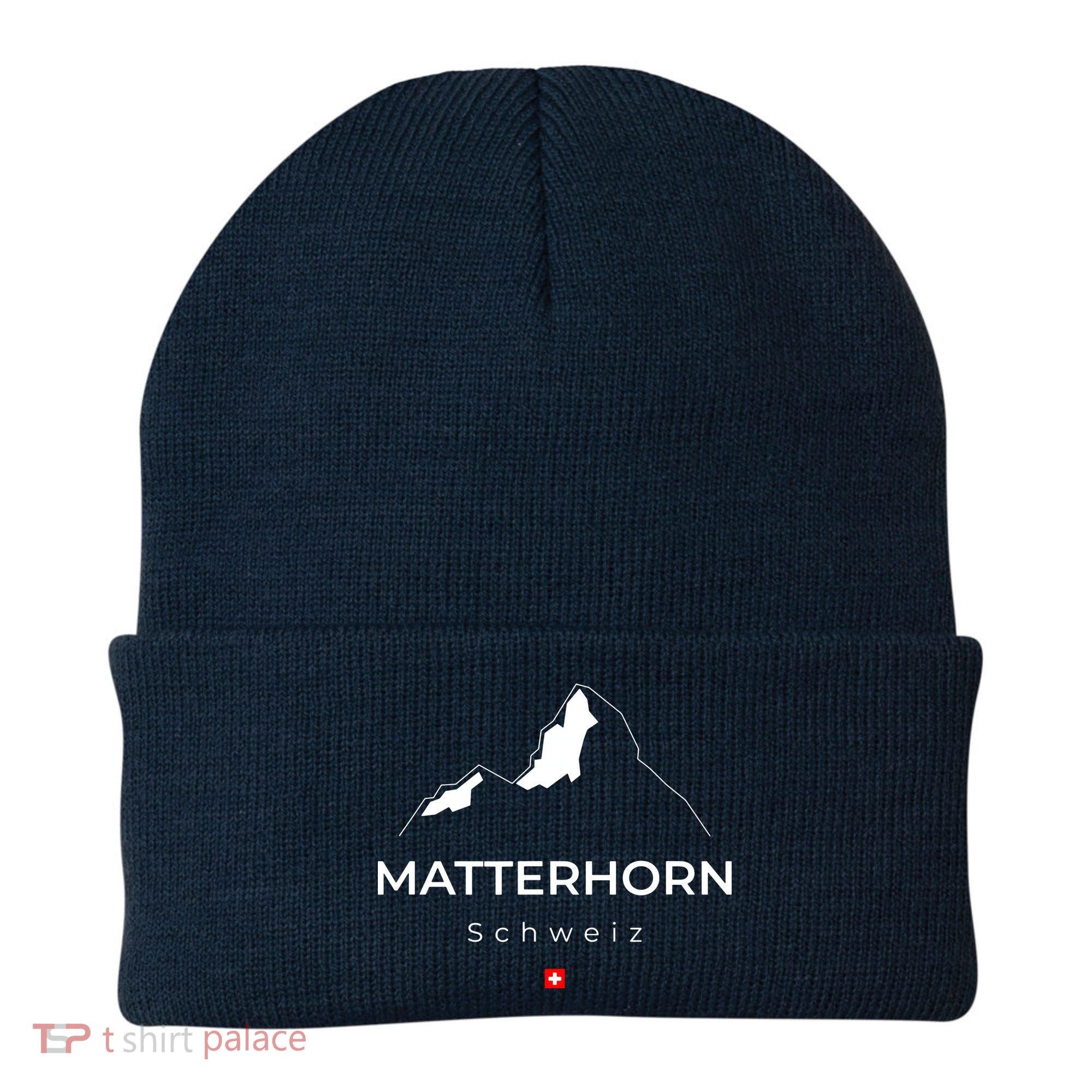 Matterhorn Switzerland Mountains Rock Climbing Hiking Beanie