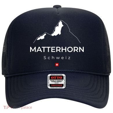 Matterhorn Switzerland Mountains Rock Climbing Hiking Hat