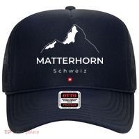 Matterhorn Switzerland Mountains Rock Climbing Hiking Hat thumb 0