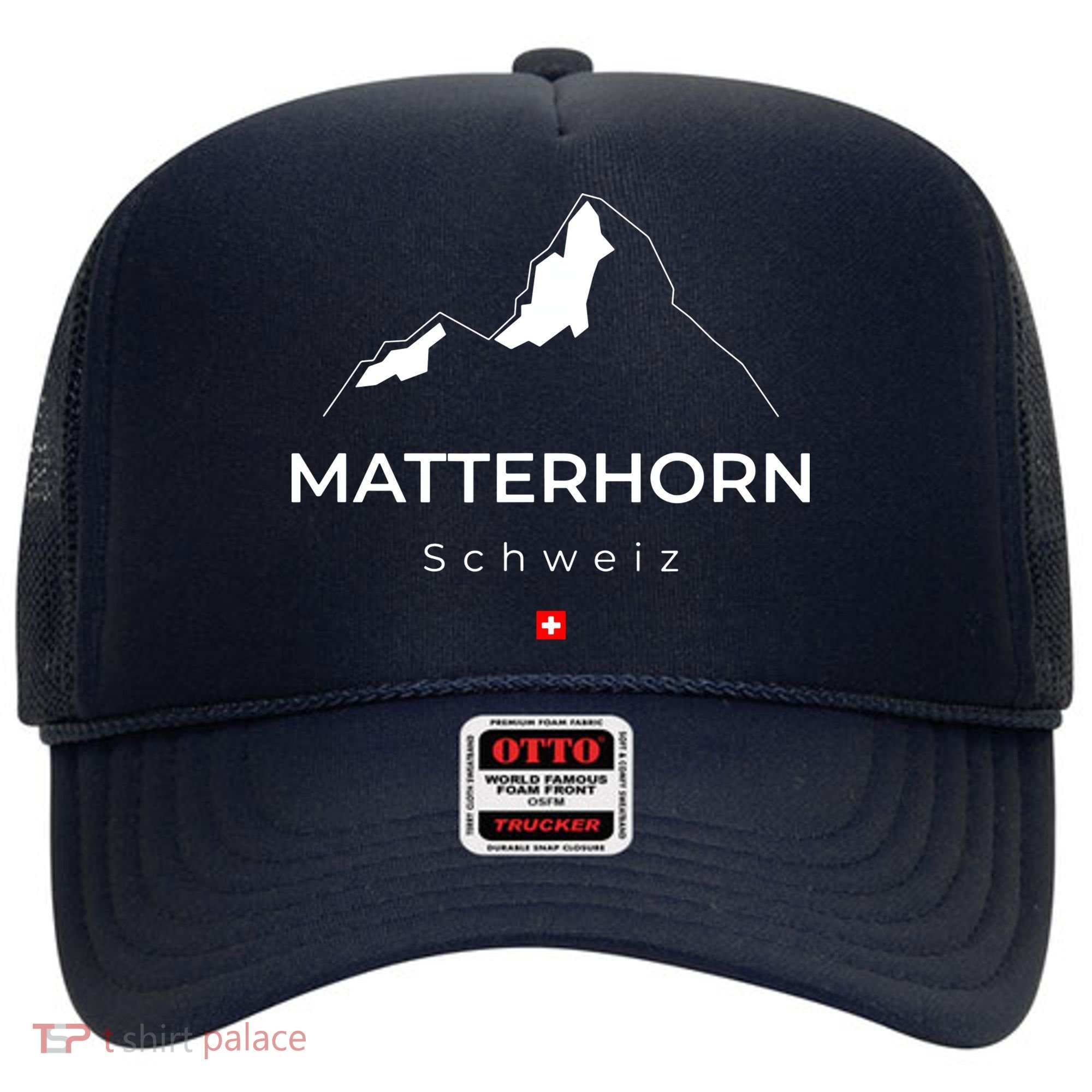 Matterhorn Switzerland Mountains Rock Climbing Hiking Hat
