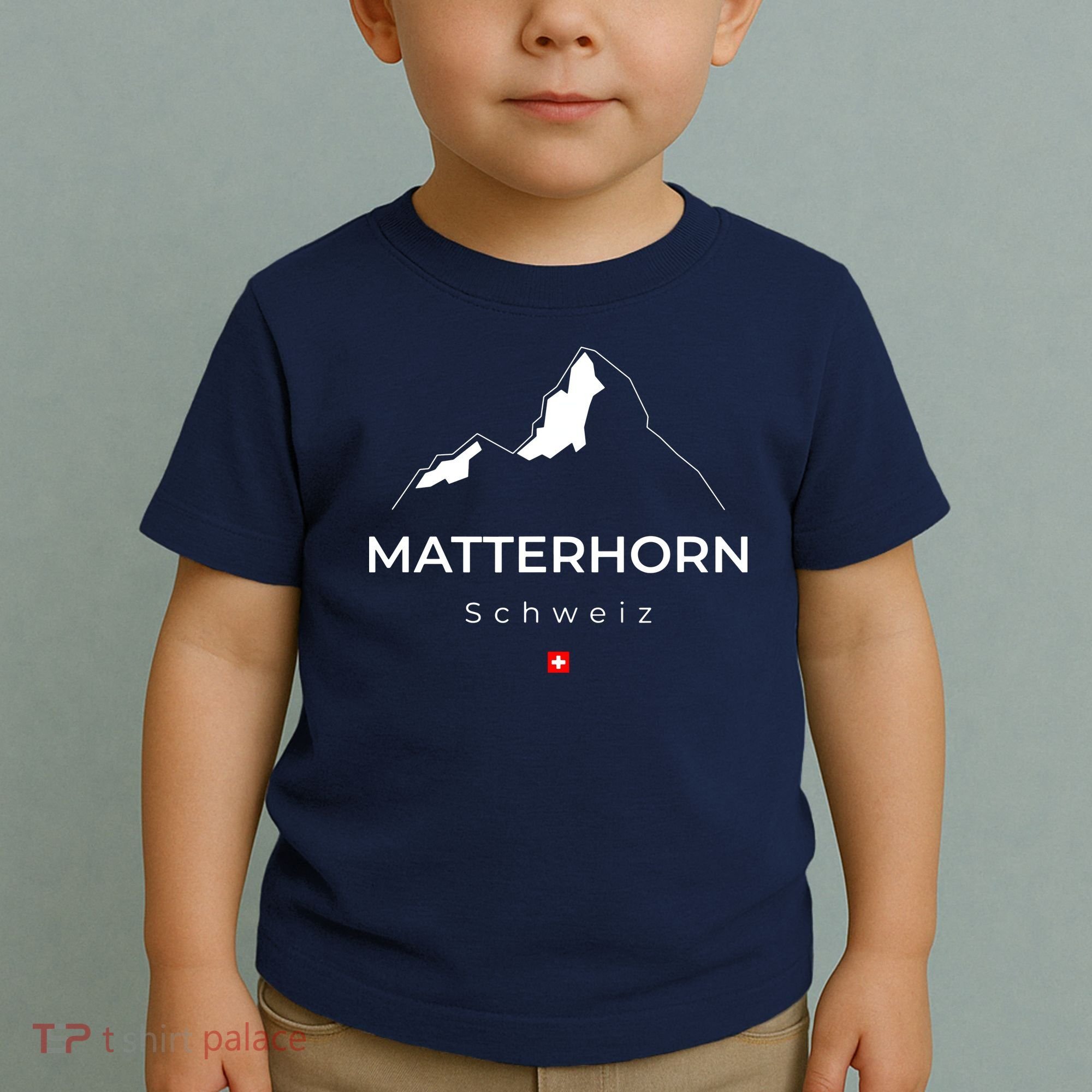 Matterhorn Switzerland Mountains Rock Climbing Hiking Toddler T-Shirt