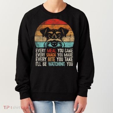 Mini Schnauzer Miniature Schnauzer Funny Schnauzer Women's Sweatshirt