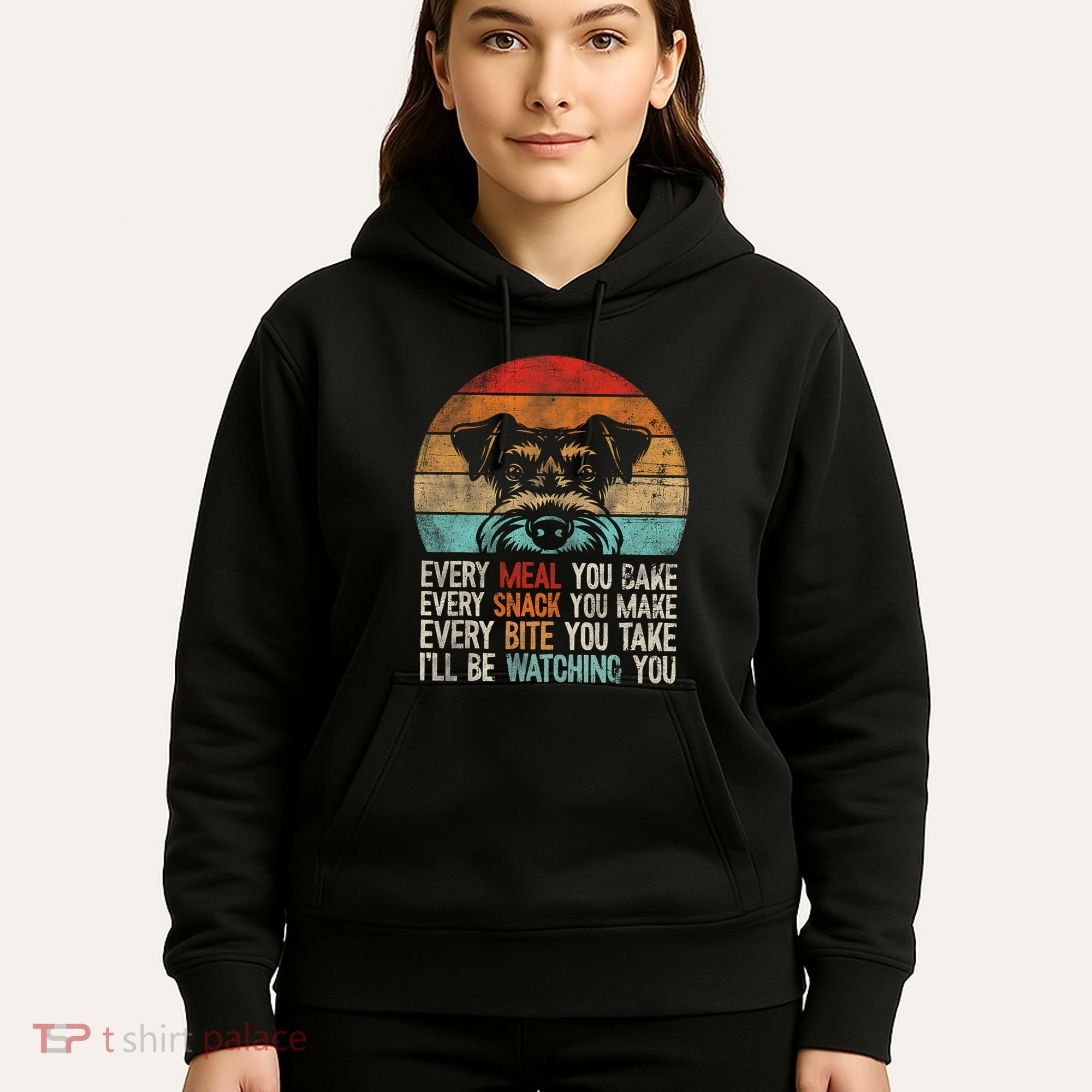 Mini Schnauzer Miniature Schnauzer Funny Schnauzer Hoodie