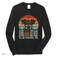 Mini Schnauzer Miniature Schnauzer Funny Schnauzer Long Sleeve Shirt thumb 0