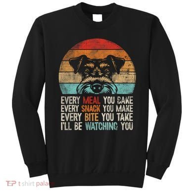 Mini Schnauzer Miniature Schnauzer Funny Schnauzer Sweatshirt