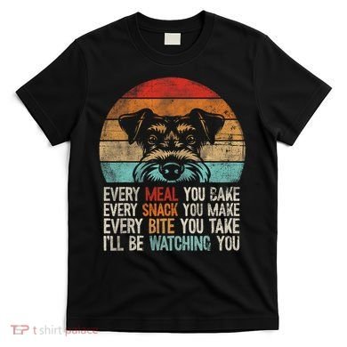 Mini Schnauzer Miniature Schnauzer Funny Schnauzer T-Shirt