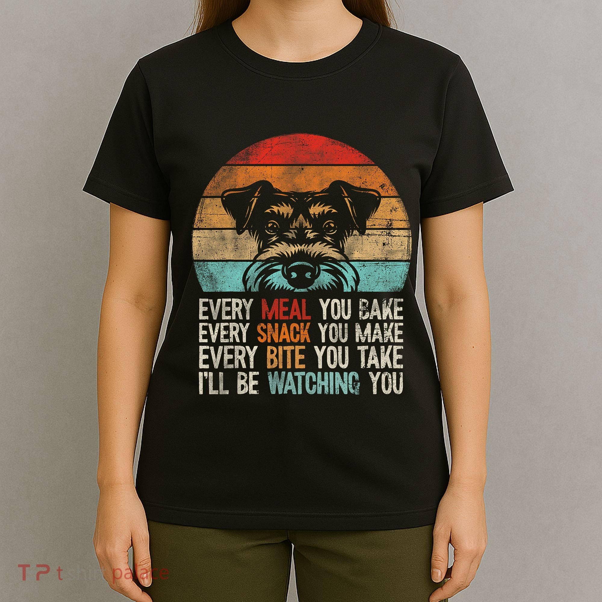 Mini Schnauzer Miniature Schnauzer Funny Schnauzer T-Shirt
