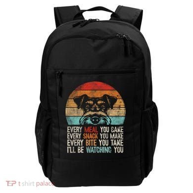Mini Schnauzer Miniature Schnauzer Funny Schnauzer Backpack