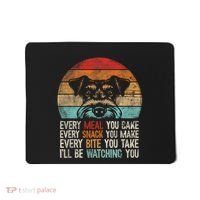 Mini Schnauzer Miniature Schnauzer Funny Schnauzer Mousepad thumb 0