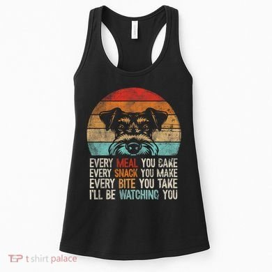 Mini Schnauzer Miniature Schnauzer Funny Schnauzer Women's Tank Top
