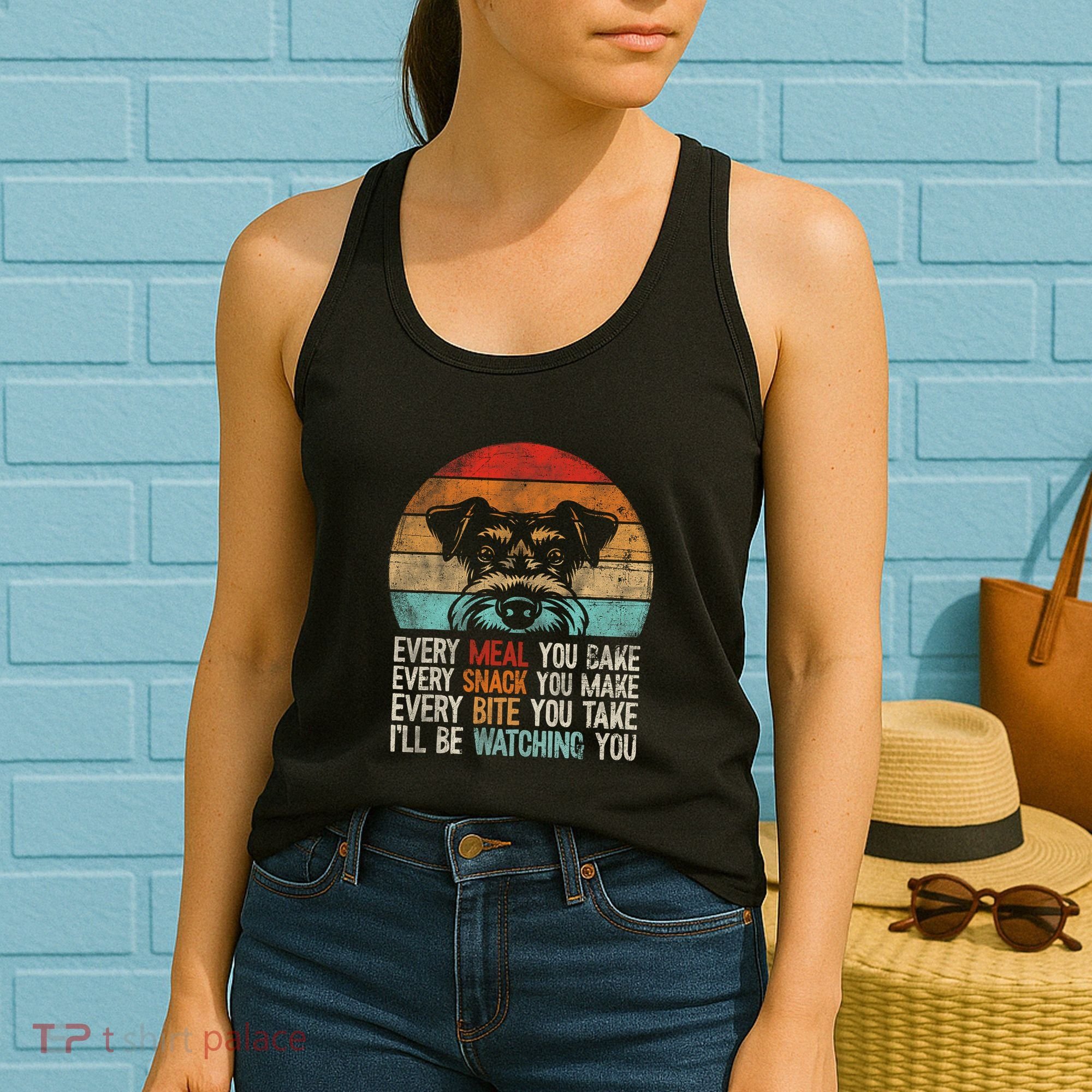 Mini Schnauzer Miniature Schnauzer Funny Schnauzer Women's Tank Top