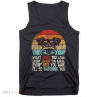 Mini Schnauzer Miniature Schnauzer Funny Schnauzer Tank Top thumb 0