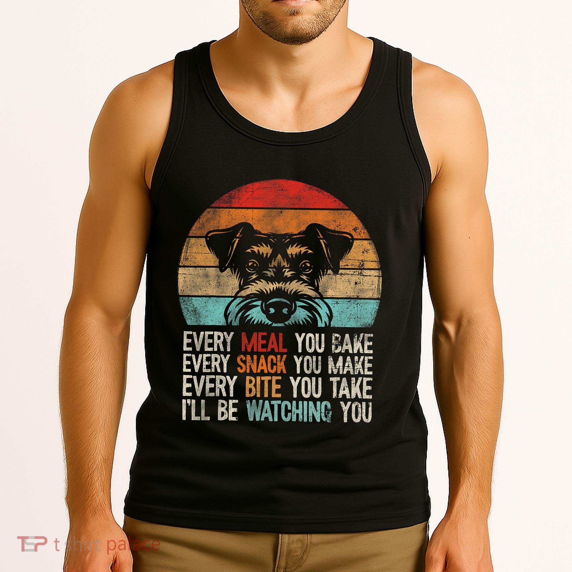 Mini Schnauzer Miniature Schnauzer Funny Schnauzer Tank Top