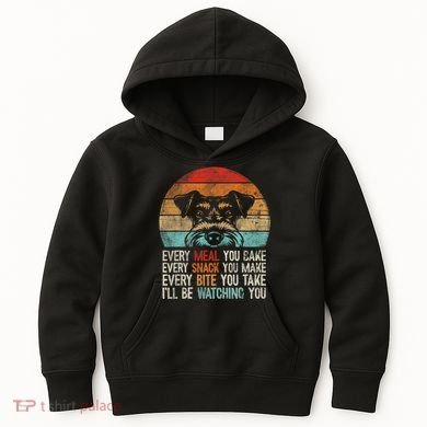 Mini Schnauzer Miniature Schnauzer Funny Schnauzer Kids Hoodie