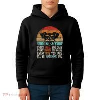 Mini Schnauzer Miniature Schnauzer Funny Schnauzer Kids Hoodie thumb 4