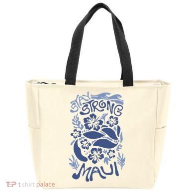 Maui Strong Maui Wildfire Relief Support For Hawaii Fire Tote Bag