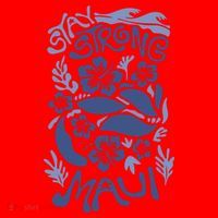 Maui Strong Maui Wildfire Relief Support For Hawaii Fire Santa Hat thumb 1