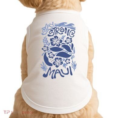 Maui Strong Maui Wildfire Relief Support For Hawaii Fire Doggie Tank