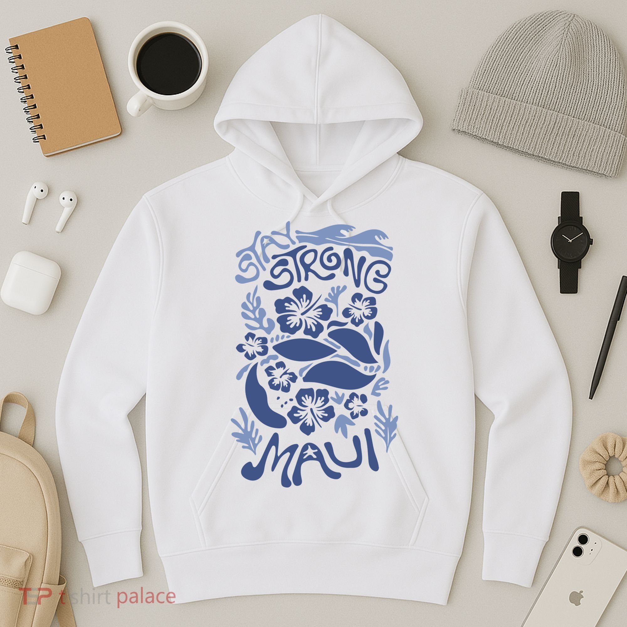 Maui Strong Maui Wildfire Relief Support For Hawaii Fire Hoodie