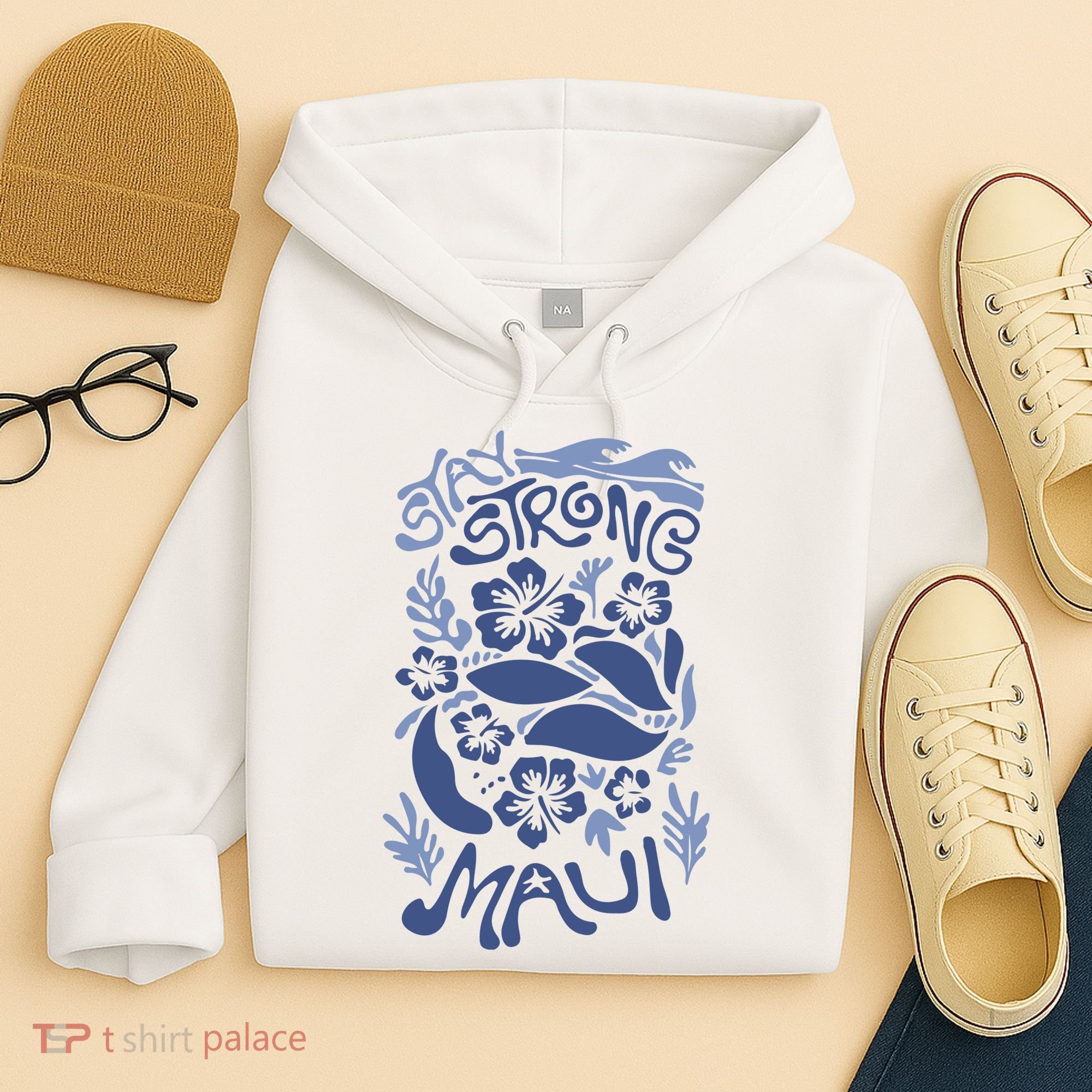 Maui Strong Maui Wildfire Relief Support For Hawaii Fire Hoodie