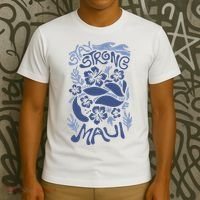 Maui Strong Maui Wildfire Relief Support For Hawaii Fire T-Shirt thumb 3