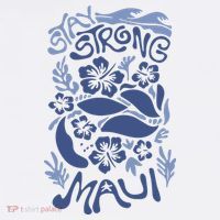 Maui Strong Maui Wildfire Relief Support For Hawaii Fire Polo thumb 3