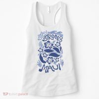 Maui Strong Maui Wildfire Relief Support For Hawaii Fire Women's Tank Top thumb 0