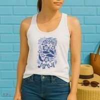 Maui Strong Maui Wildfire Relief Support For Hawaii Fire Women's Tank Top thumb 2