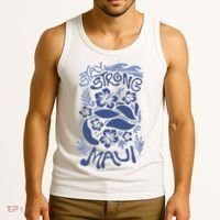 Maui Strong Maui Wildfire Relief Support For Hawaii Fire Tank Top thumb 3