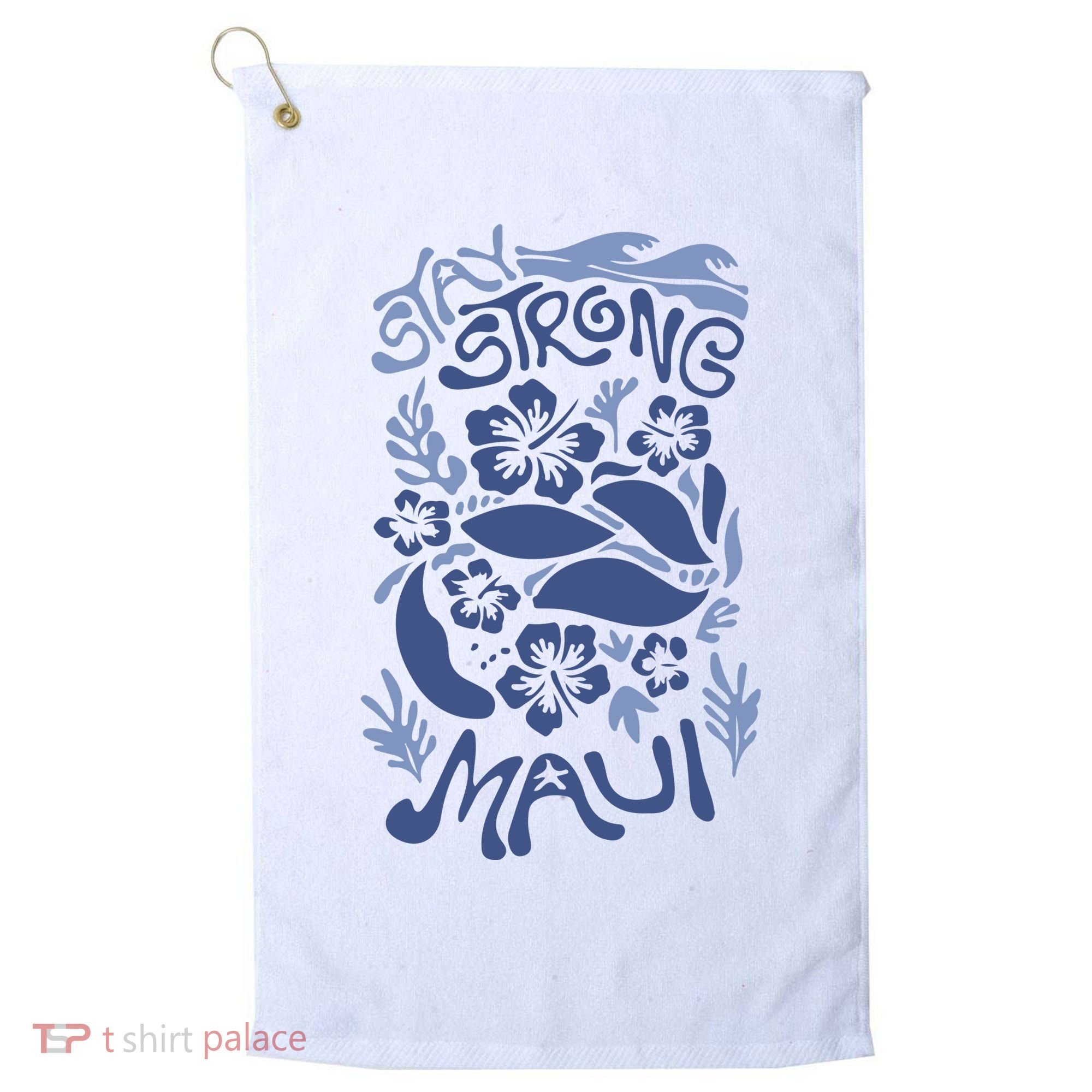 Maui Strong Maui Wildfire Relief Support For Hawaii Fire Golf Towel