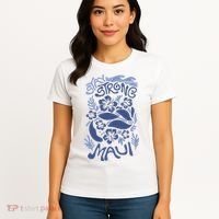 Maui Strong Maui Wildfire Relief Support For Hawaii Fire Women's T-Shirt thumb 4