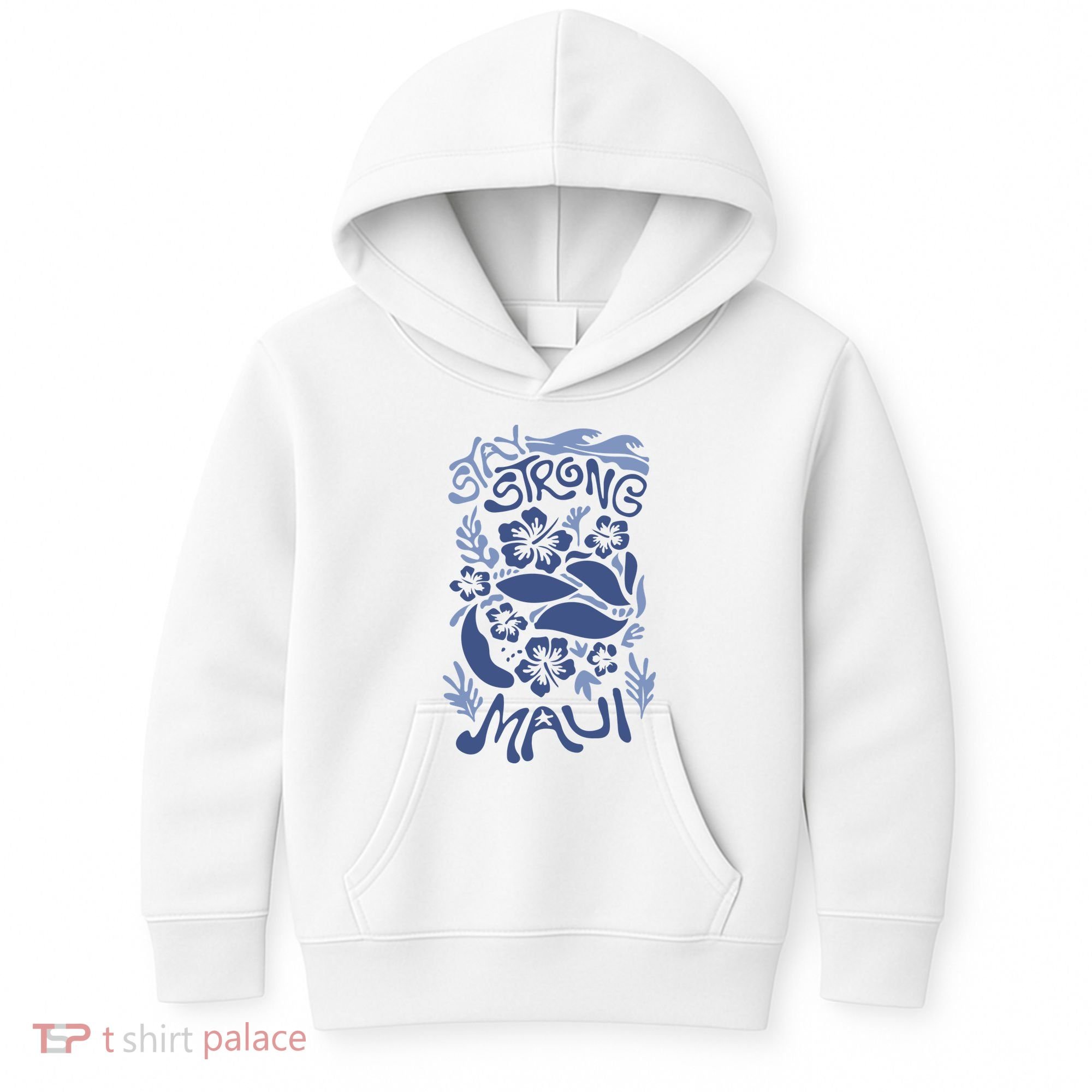 Maui Strong Maui Wildfire Relief Support For Hawaii Fire Kids Hoodie