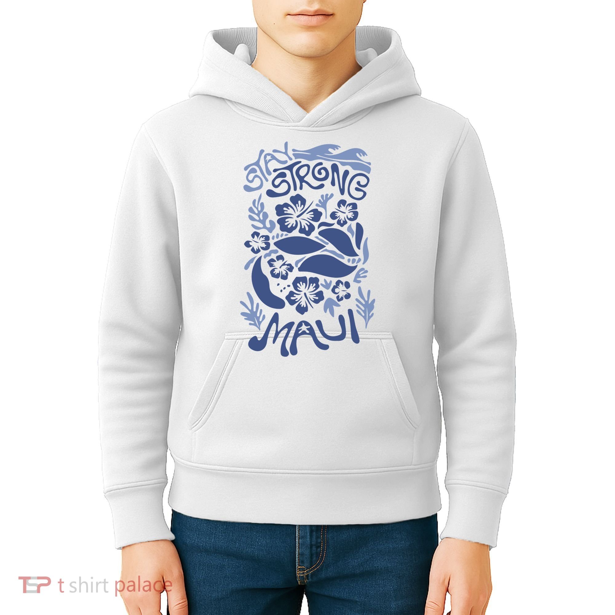 Maui Strong Maui Wildfire Relief Support For Hawaii Fire Kids Hoodie